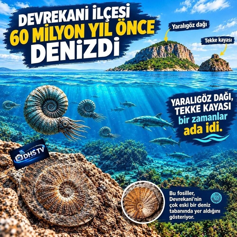 Devrekani 60 Milyon Yıl Önce Denizdi (1)