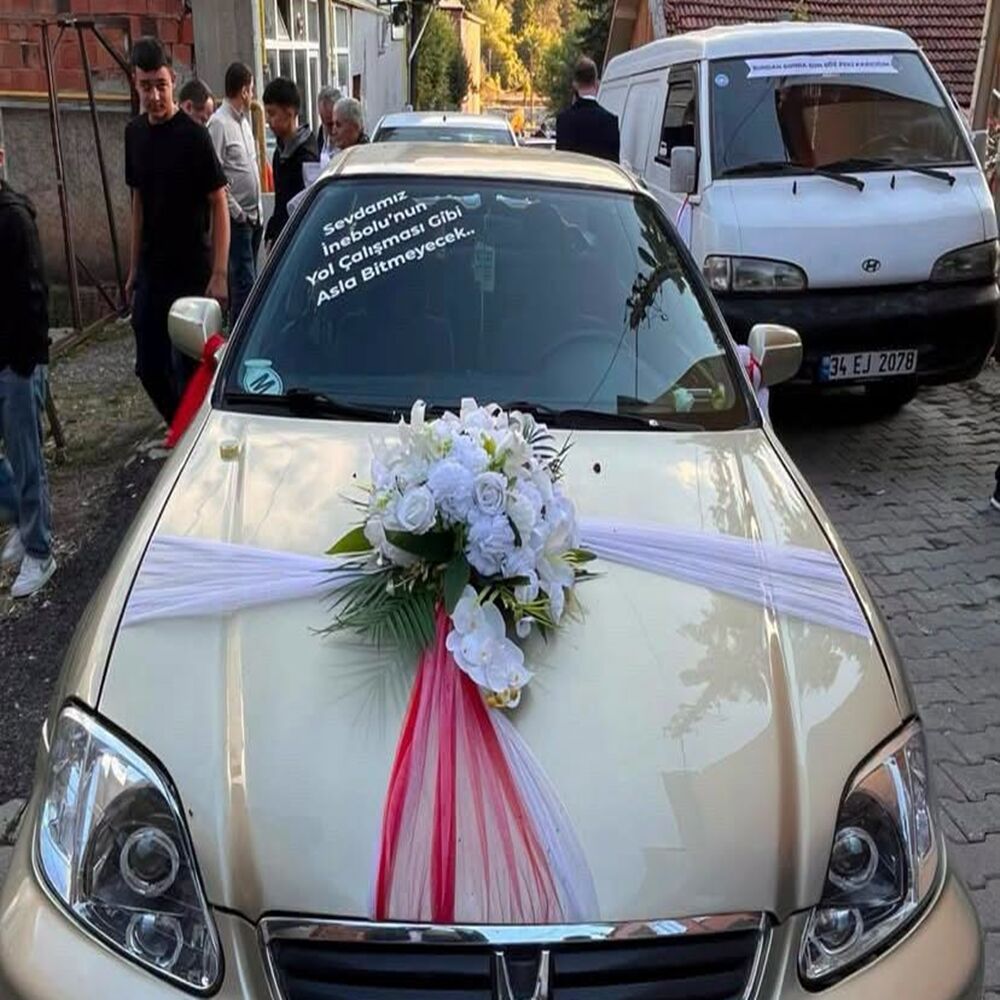 Gelin Arabası Inebolu Yol Mesajı (3)