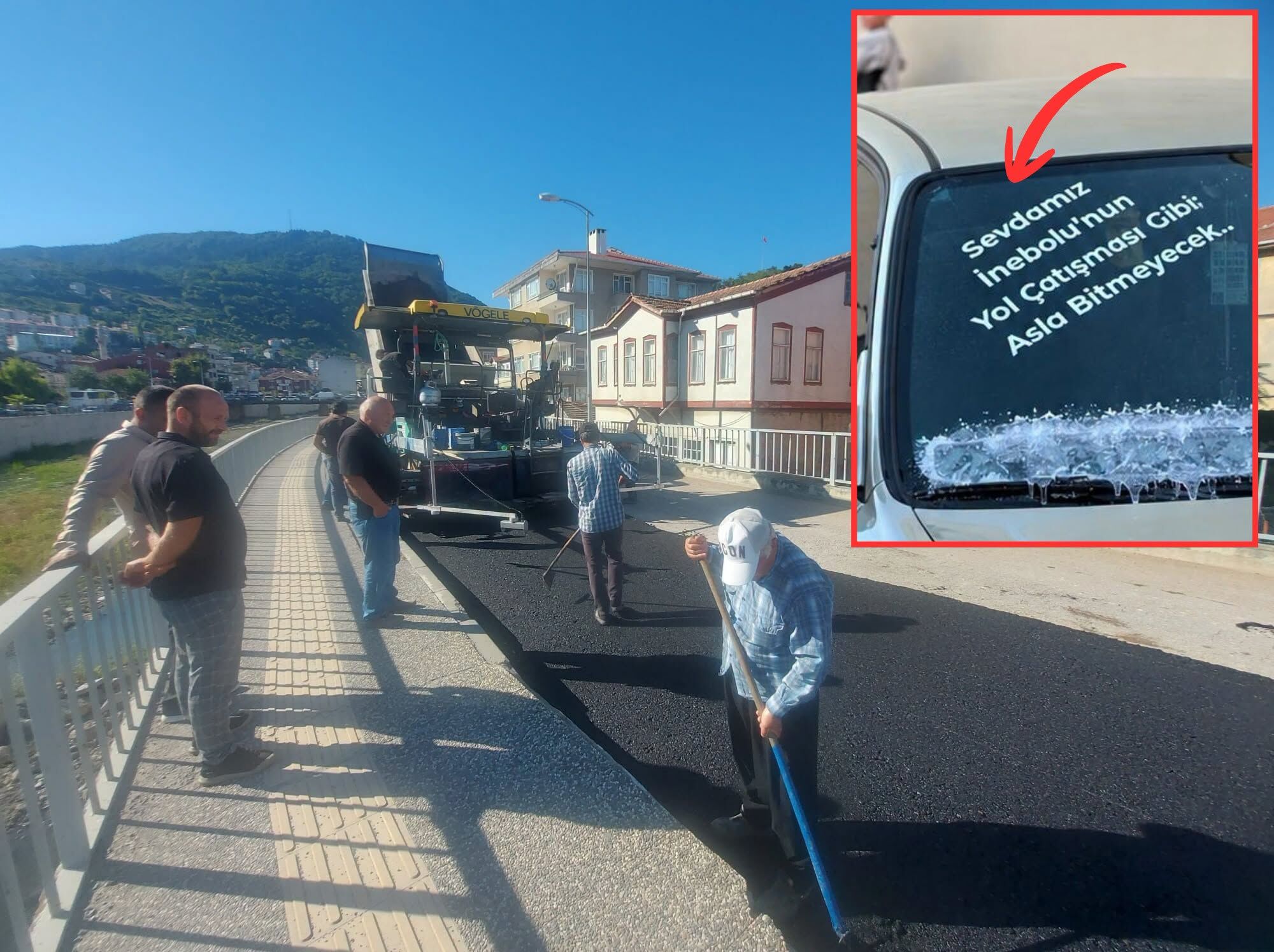 Gelin Arabası Inebolu Yol Mesajı (5)