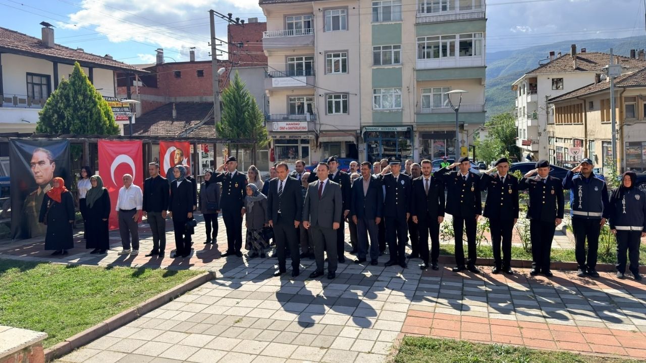 Hanönü’de Gaziler Günü törenle kutlandı