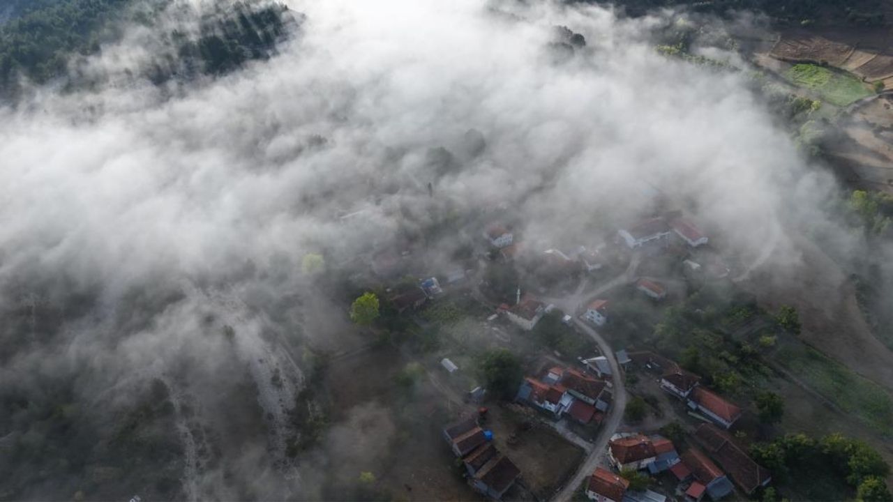 İhsangazi’de Sis Bulutları Ormanların Üzerini Kapladı (2)