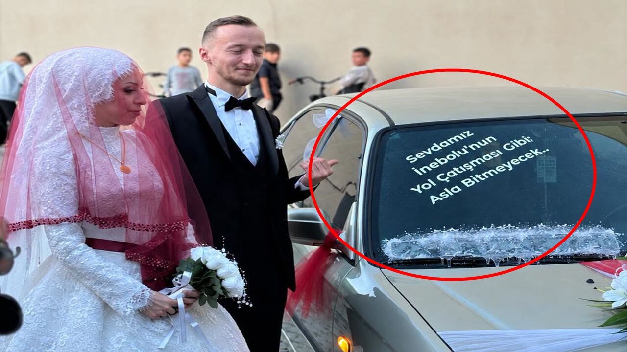 Kastamonu’da gelinle damat öyle bir şey yaptı ki herkes şaştı kaldı!
