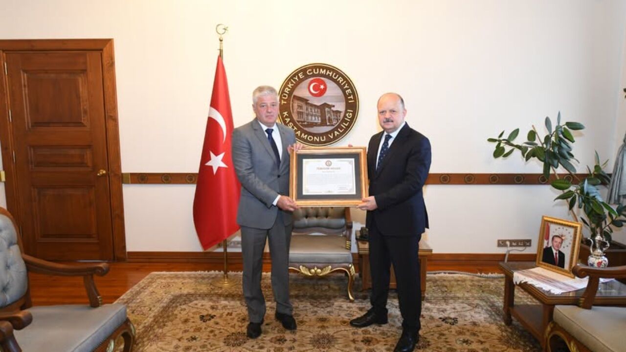 İnebolu’nun ikinci madalyasının izini süren isme teşekkür