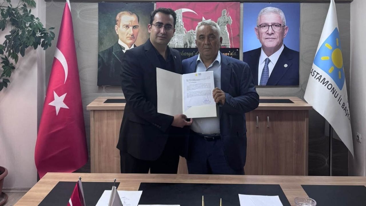 İYİ Parti Hanönü teşkilatında görev değişimi