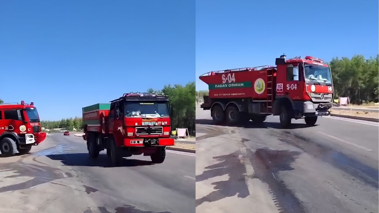 Antalya’daki zorlu görev tamamlandı: Alev savaşçıları Kastamonu’ya dönüyor