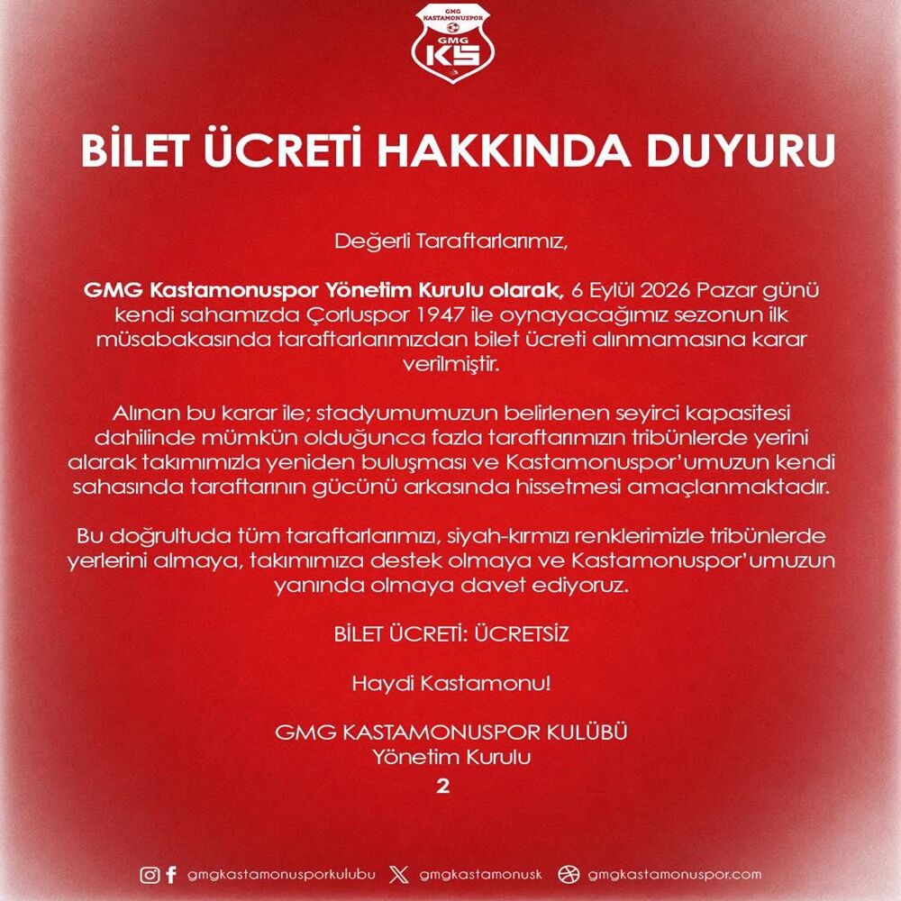 Kastamonu Spor Bilet (1)