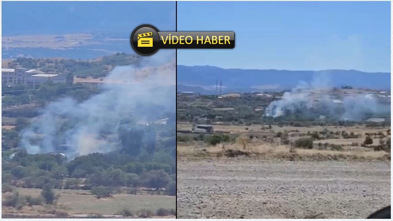 Tosya'da dumanlar yükseldi: Ekipler bölgede