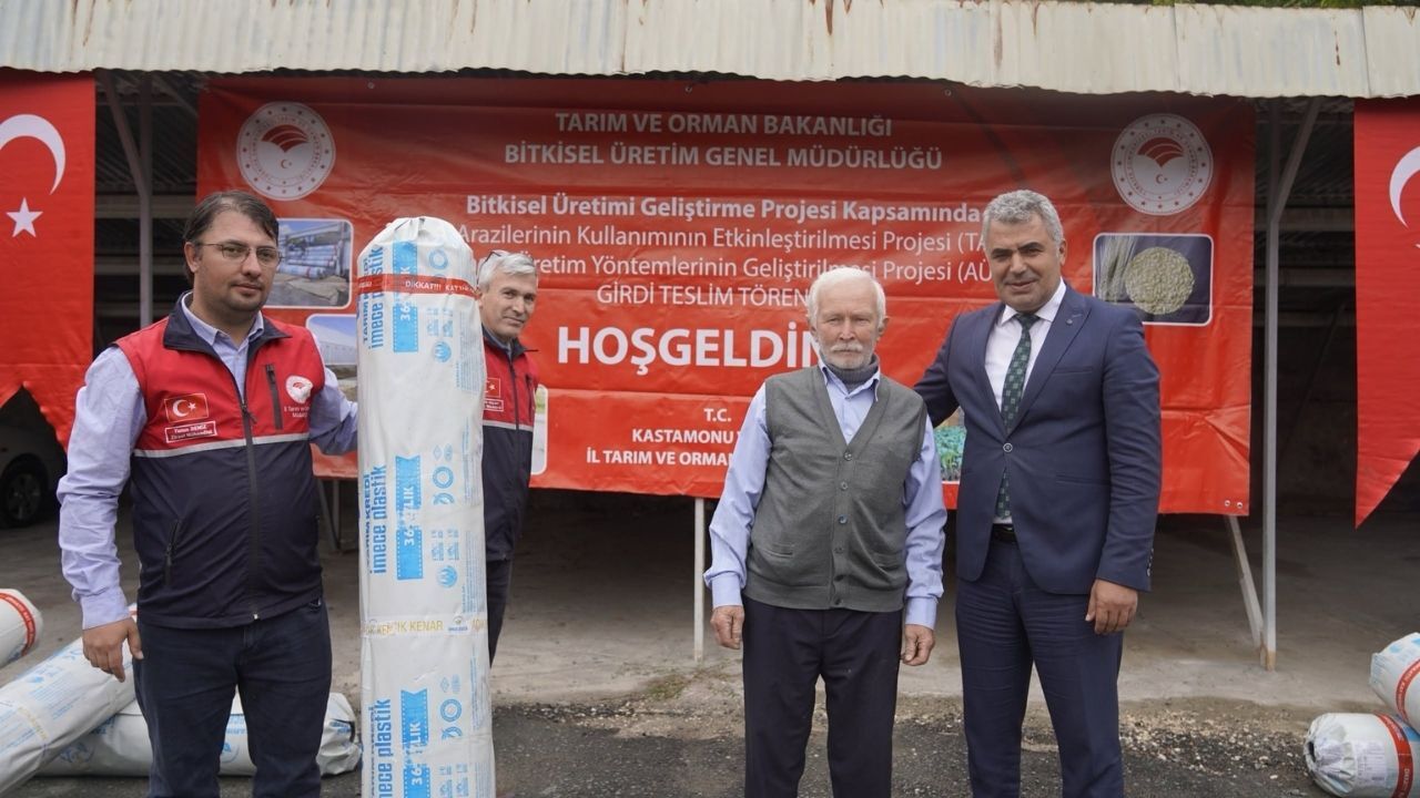 Kastamonu’da Üreticiye 5 Milyon Tl’lik Sera Örtüsü Desteği (2)
