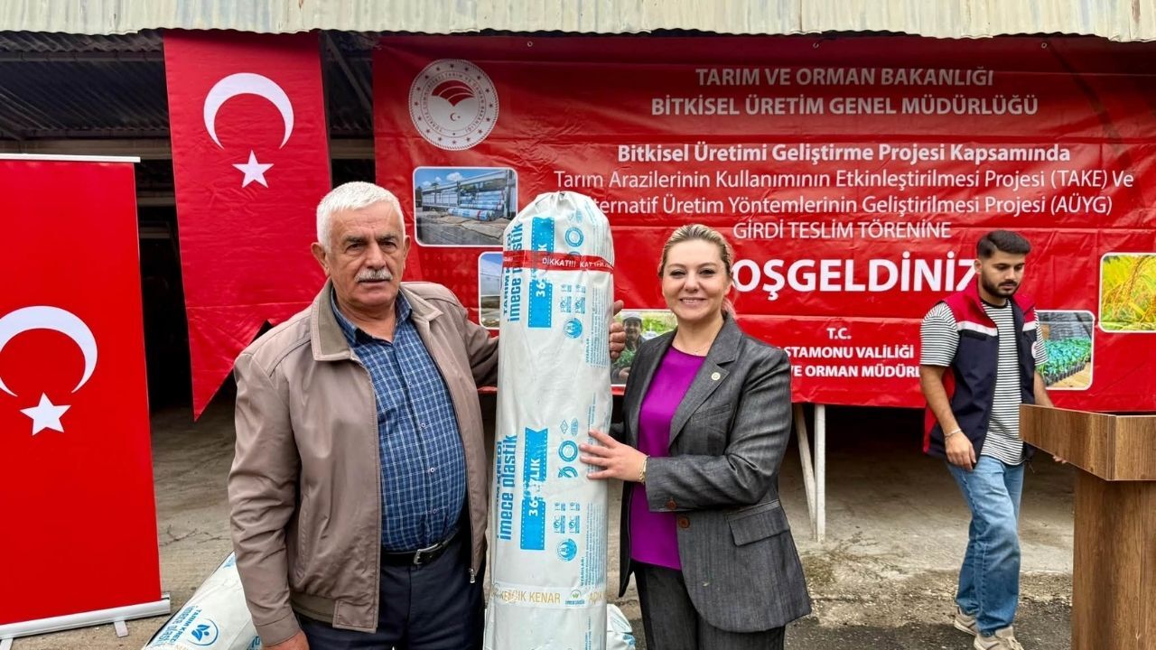 Kastamonu’da Üreticiye 5 Milyon Tl’lik Sera Örtüsü Desteği (3)