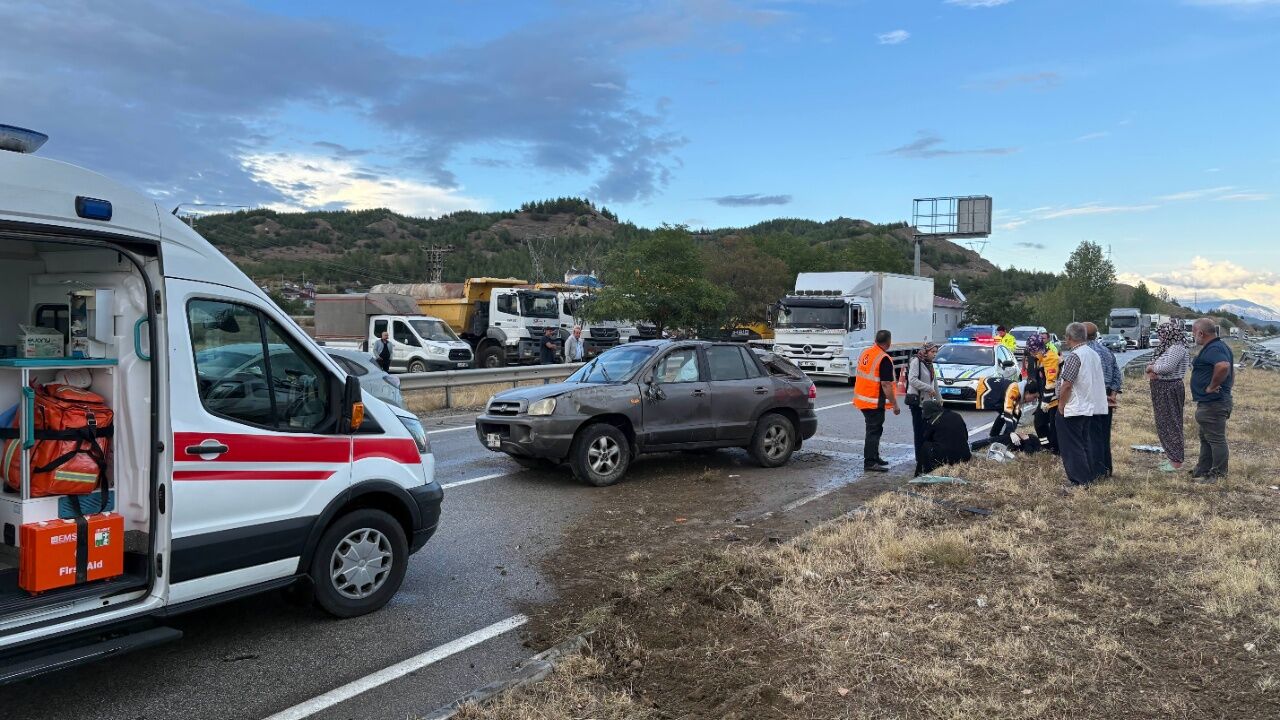 Kastamonu'da yağmur kazayı beraberinde getirdi: 3 yaralı