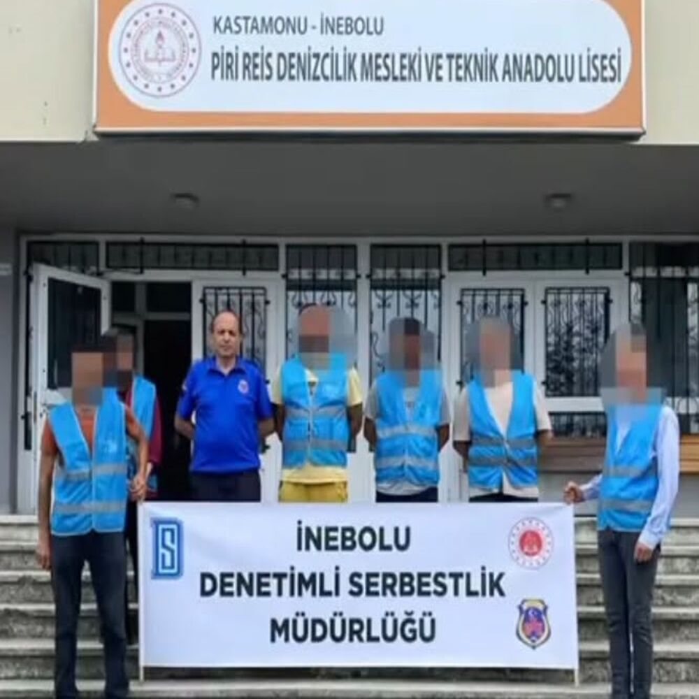 Mahkumlar Okulları Temizliyor (4)