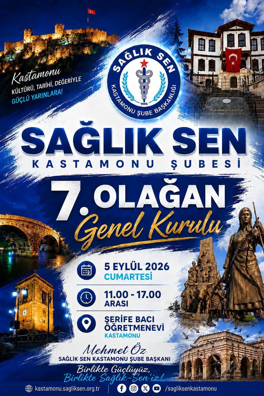 Sağlık Sen Kastamonu Şubesi Genel Kurula Gidiyor (1)
