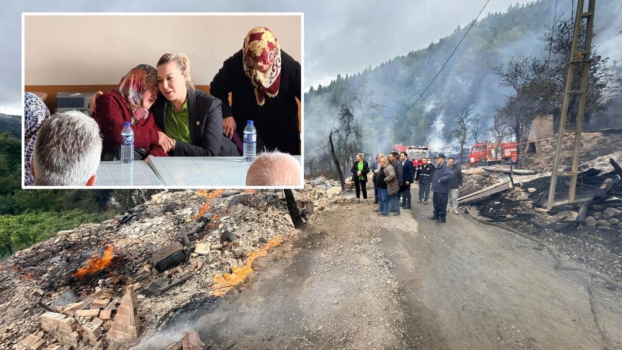 Kastamonu Milletvekili Ekmekci, yangın bölgesinde: 'Devletimiz tüm imkanlarıyla sahada'