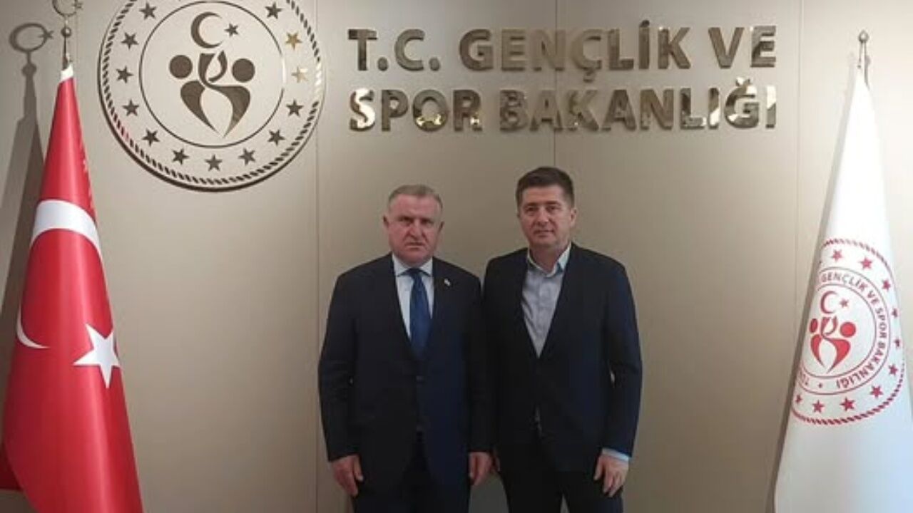 Taşköprü Spor Başkanı Aslan, Bakan Bak Ile Görüştü