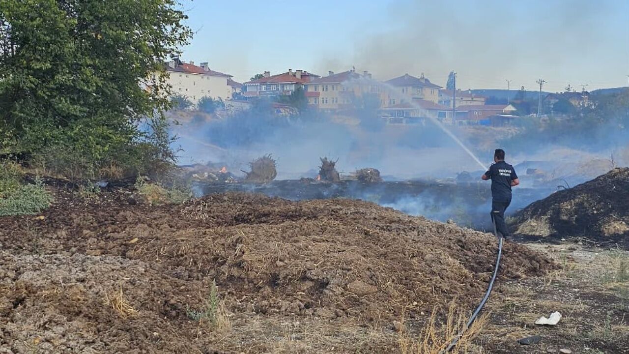 Taşköprü’de Peş Peşe 4 Yangın! Ekipler Seferber Oldu