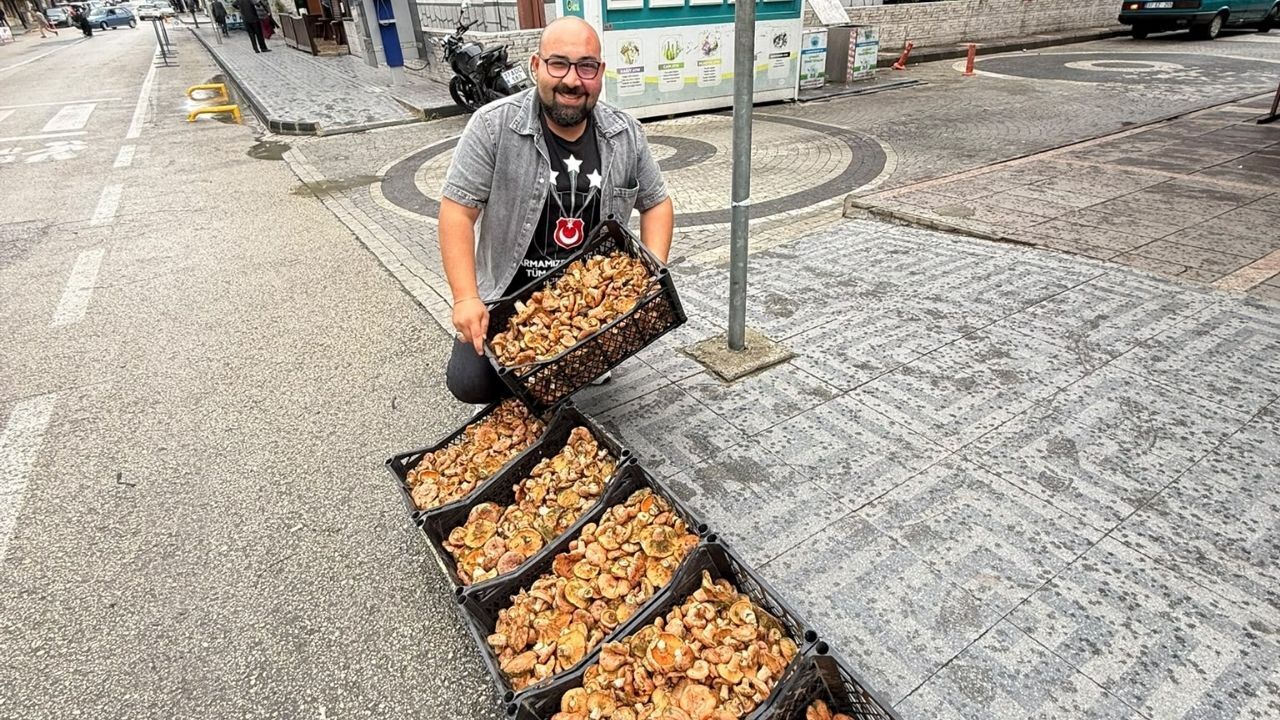 Taşköprü’de sezonun ilk Kanlıcaları pazara indi