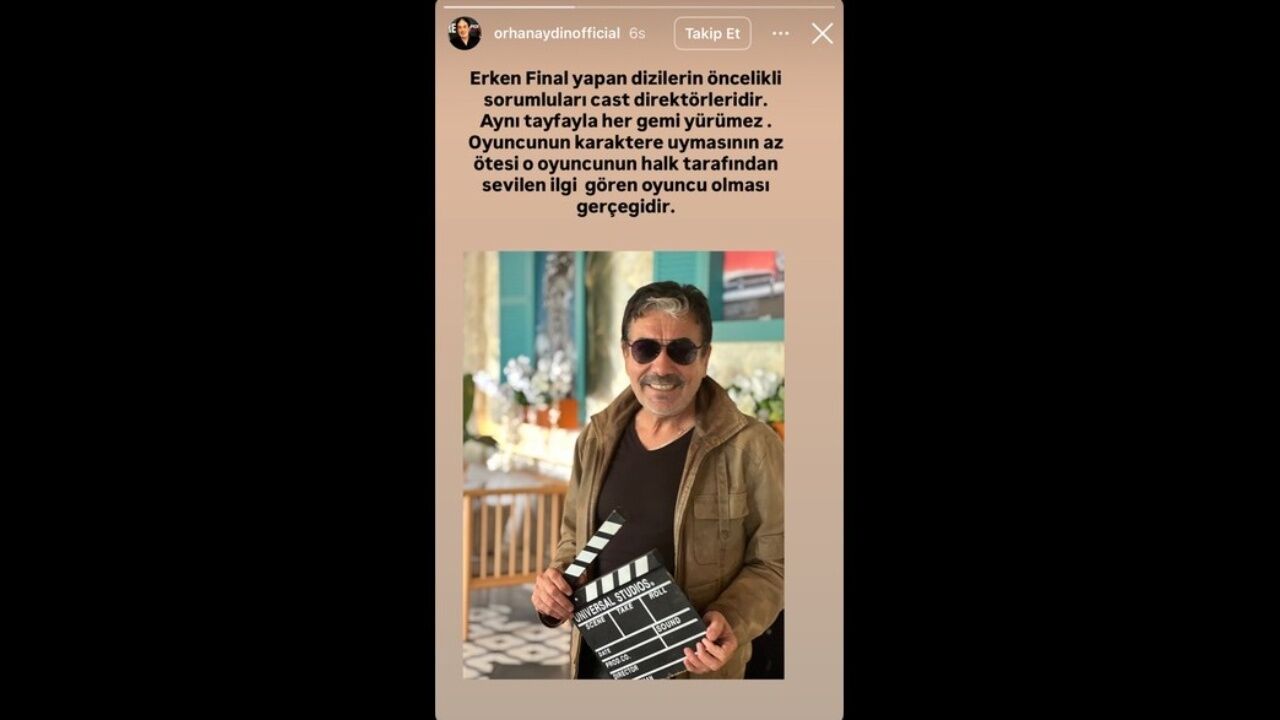 Taşköprülü Oyuncu Orhan Aydın’dan “Her Gemi Yürümez” Mesajı