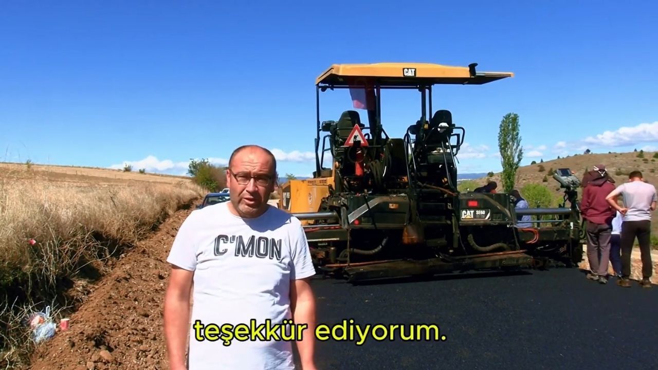 Taşköprü’nün Köyünde Sıcak Asfalt Çalışması Tamamlandı (2)