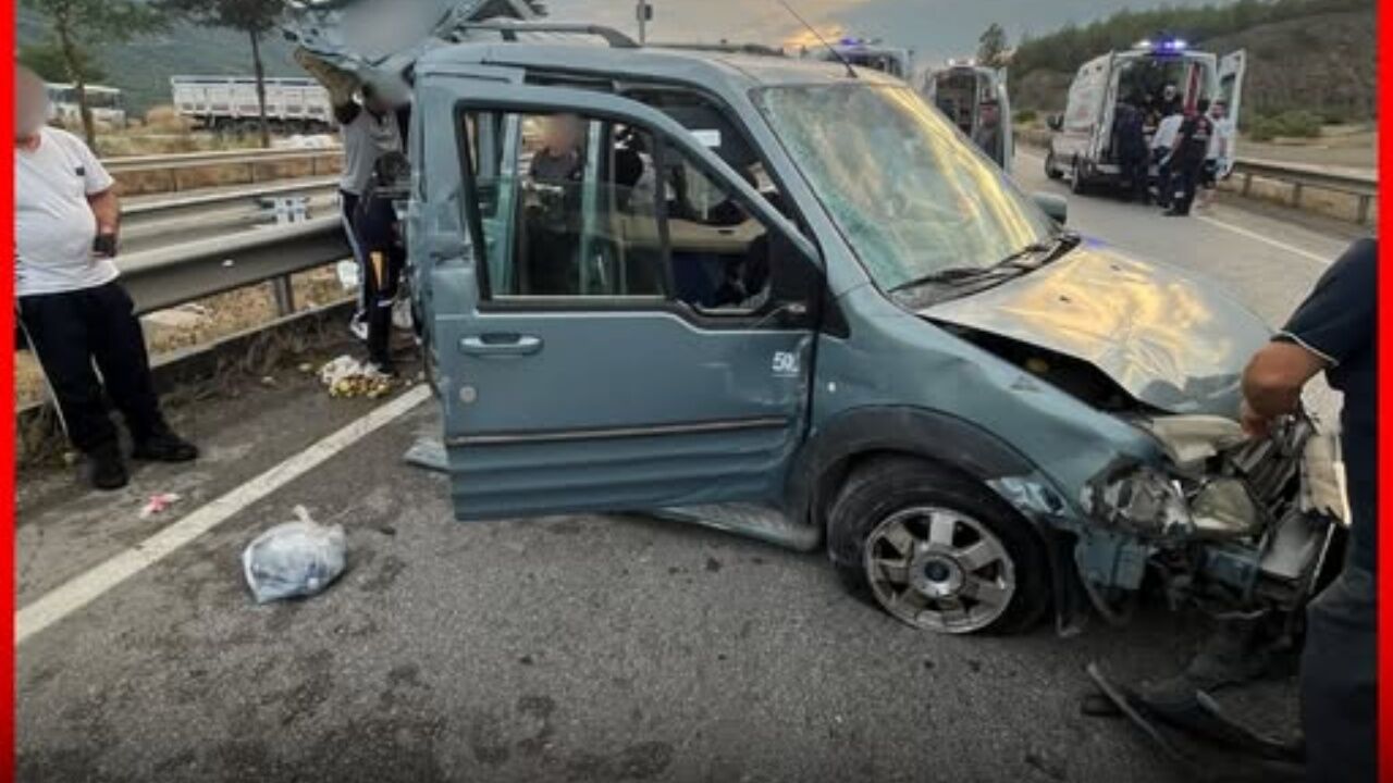 Tosya'da Feci Kaza 7 Kişi Yaralandı