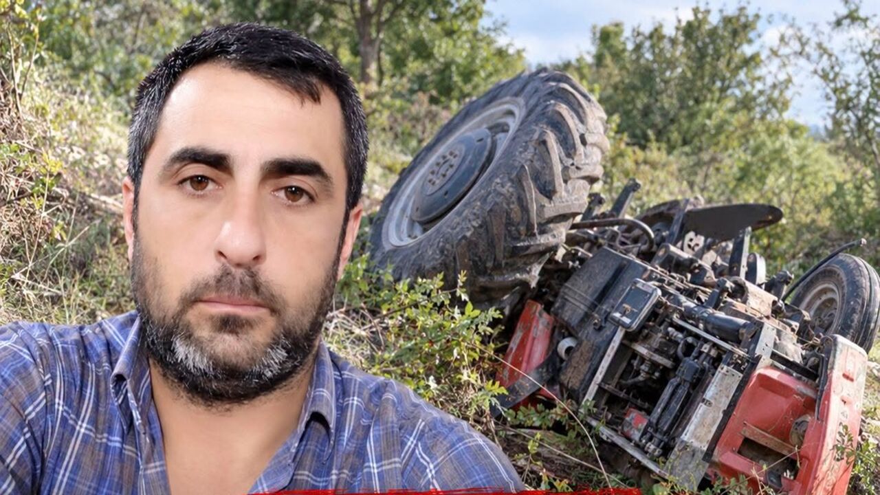 Traktör kazası: Genç çiftçi hayatını kaybetti