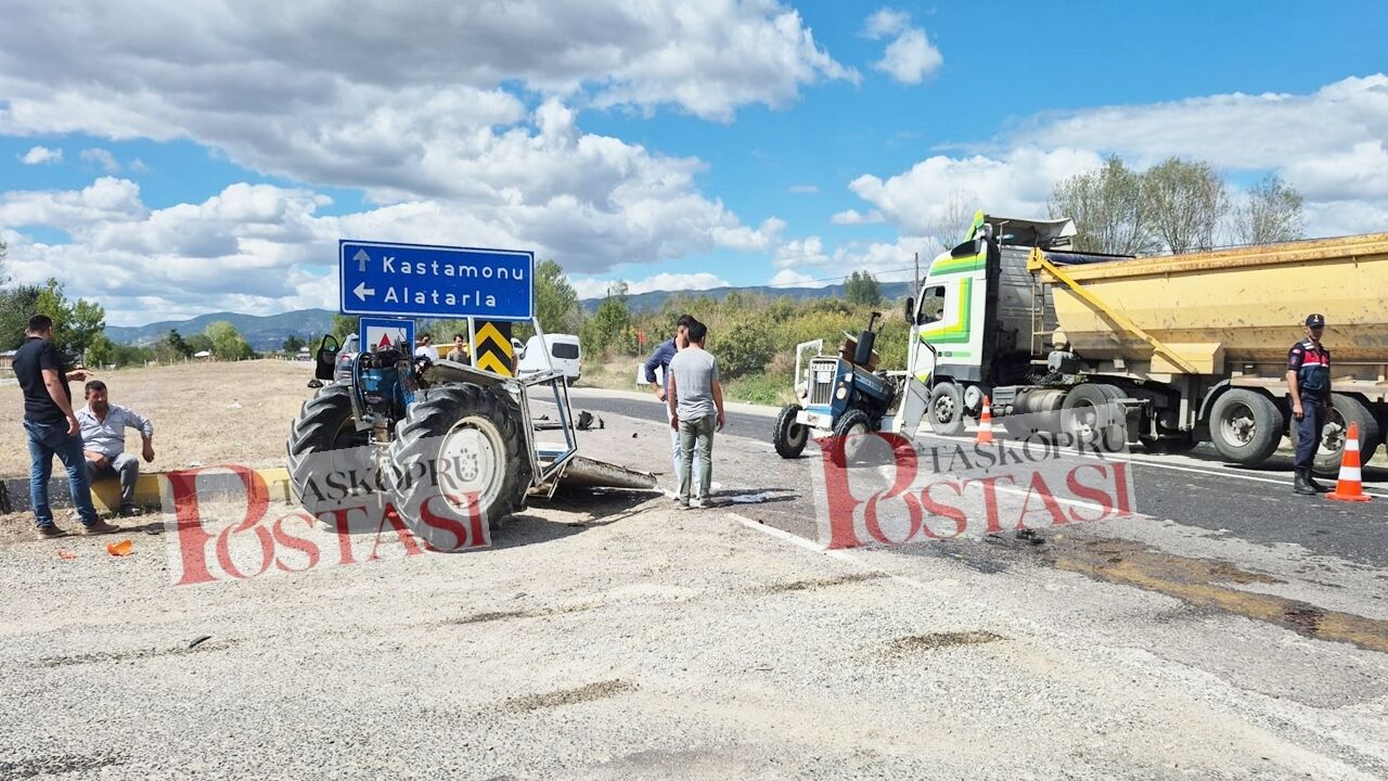 Yeni Taşköprü Traktör Kazası Fotoları (5)