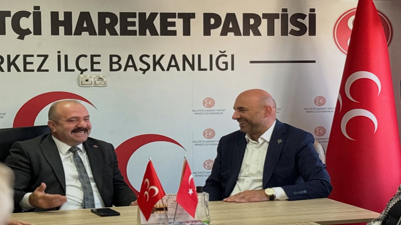 AK Parti Kastamonu’dan MHP Merkez İlçe Başkanlığına hayırlı olsun ziyareti