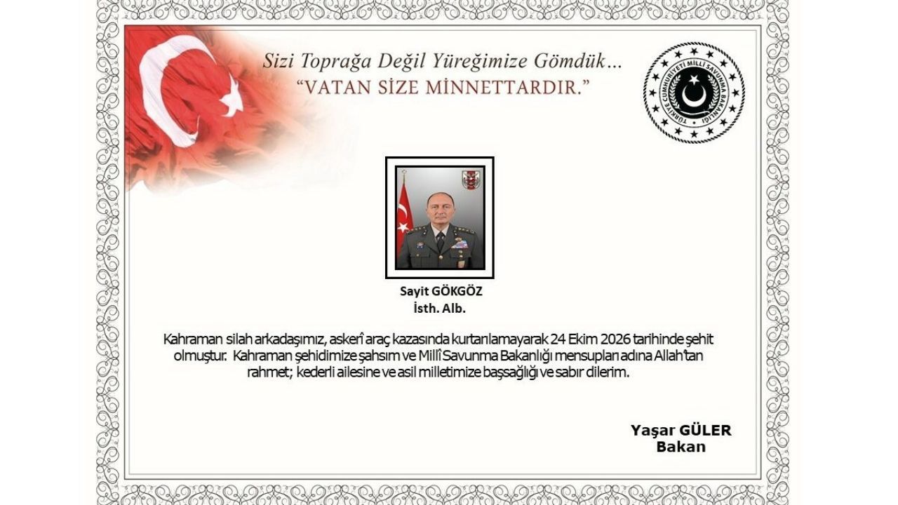 Ankara'da Askeri Araç Kazası Albay Sayit Gökgöz Şehit Oldu (2)