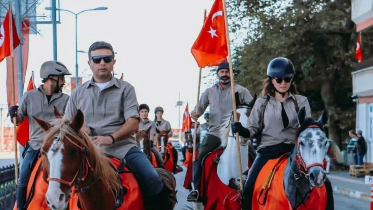 Kastamonu’da atlılar yürüyüşe geçti