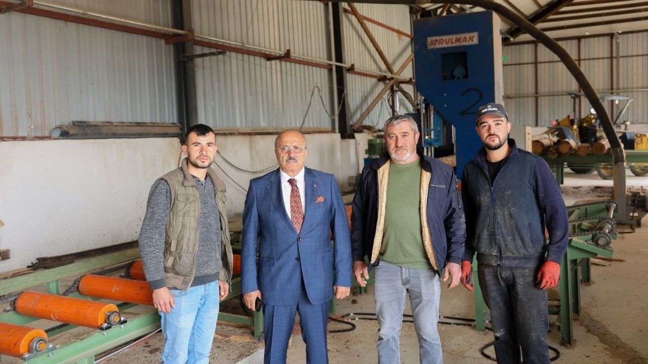 Başkan Arslan, Taşköprü Osb’de Fabrikaları Ziyaret Etti (2)