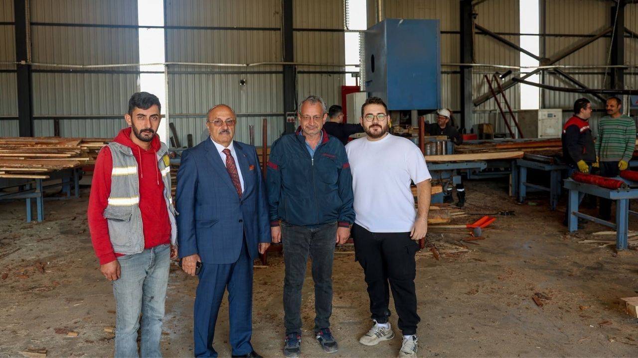 Başkan Arslan, Taşköprü Osb’de Fabrikaları Ziyaret Etti (7)