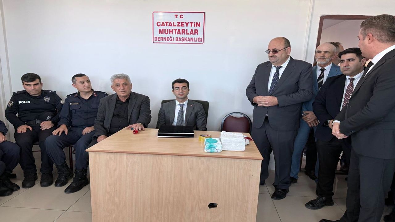 Çatalzeytin Muhtarlar Bürosu Açıldı (2)