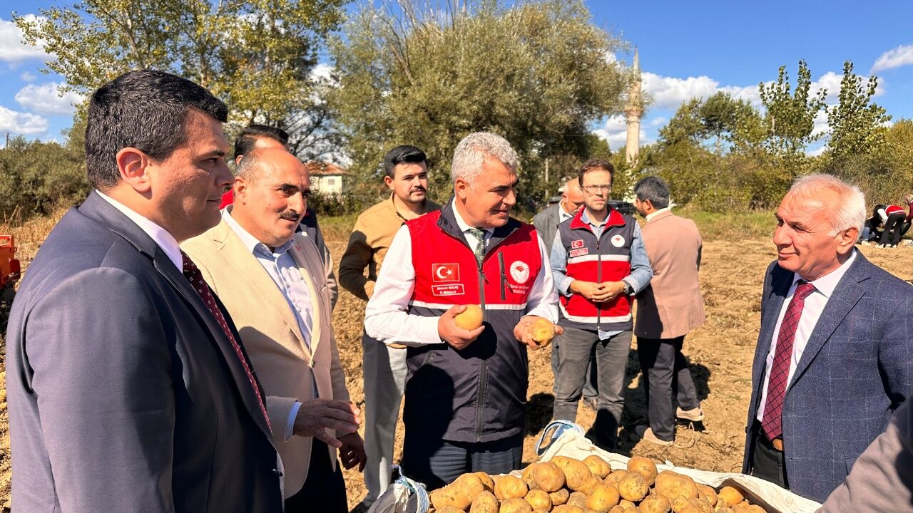 Devrekani’de Patates Hasadı Başladı Üreticiler Tarlada Buluştu