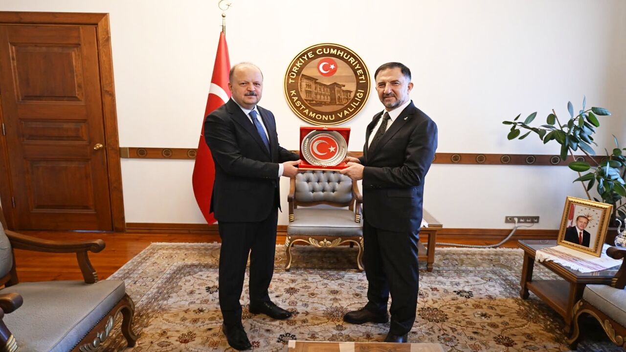 TUSAŞ Genel Müdürü Kastamonu'da: Vali Meftun Dallı’ya ziyaret