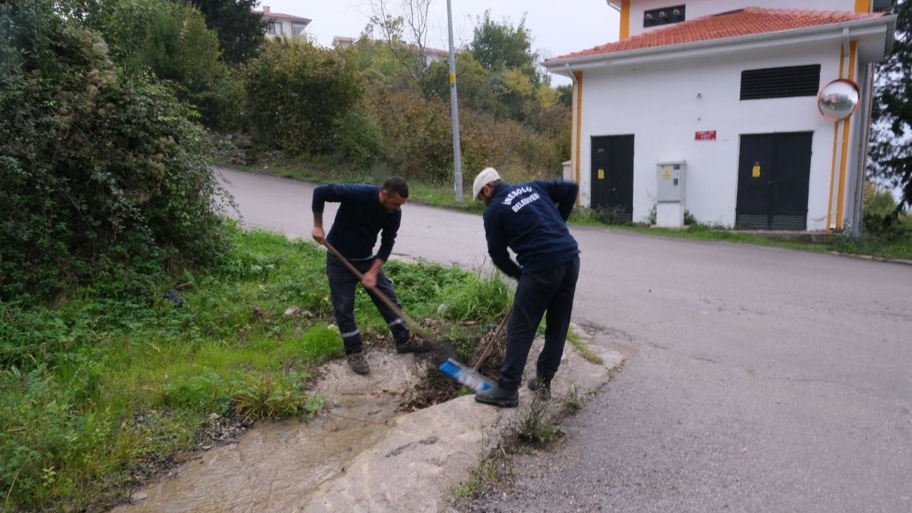 Kastamonu'da kuvvetli yağış öncesi belediye harekete geçti