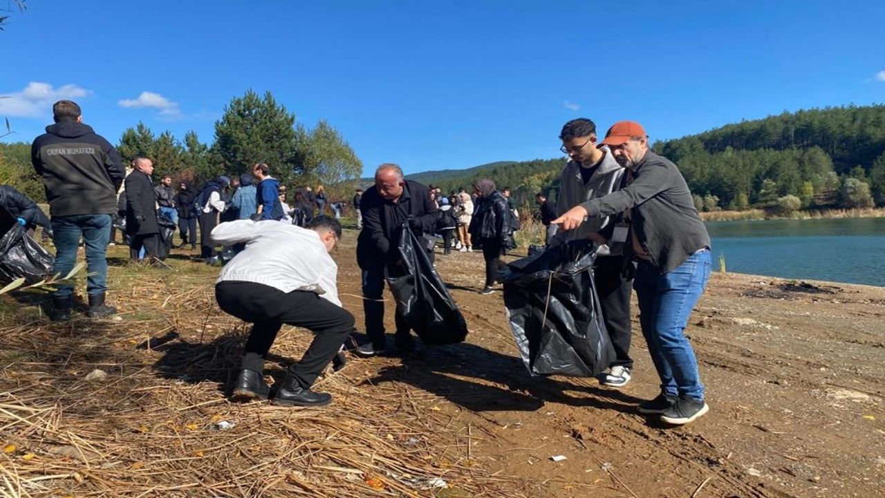 Kastamonu Araç Tuzaklı Göleti Temizlik (6)
