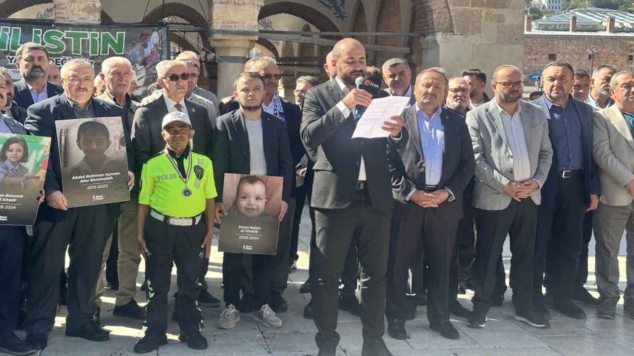 Kastamonu Da Israil Protesto Edildi (1)