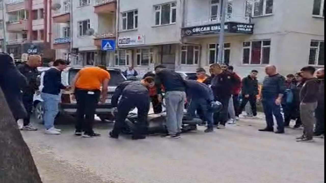 Kastamonu Eğitim Fakültesi Önü Kaza (2)