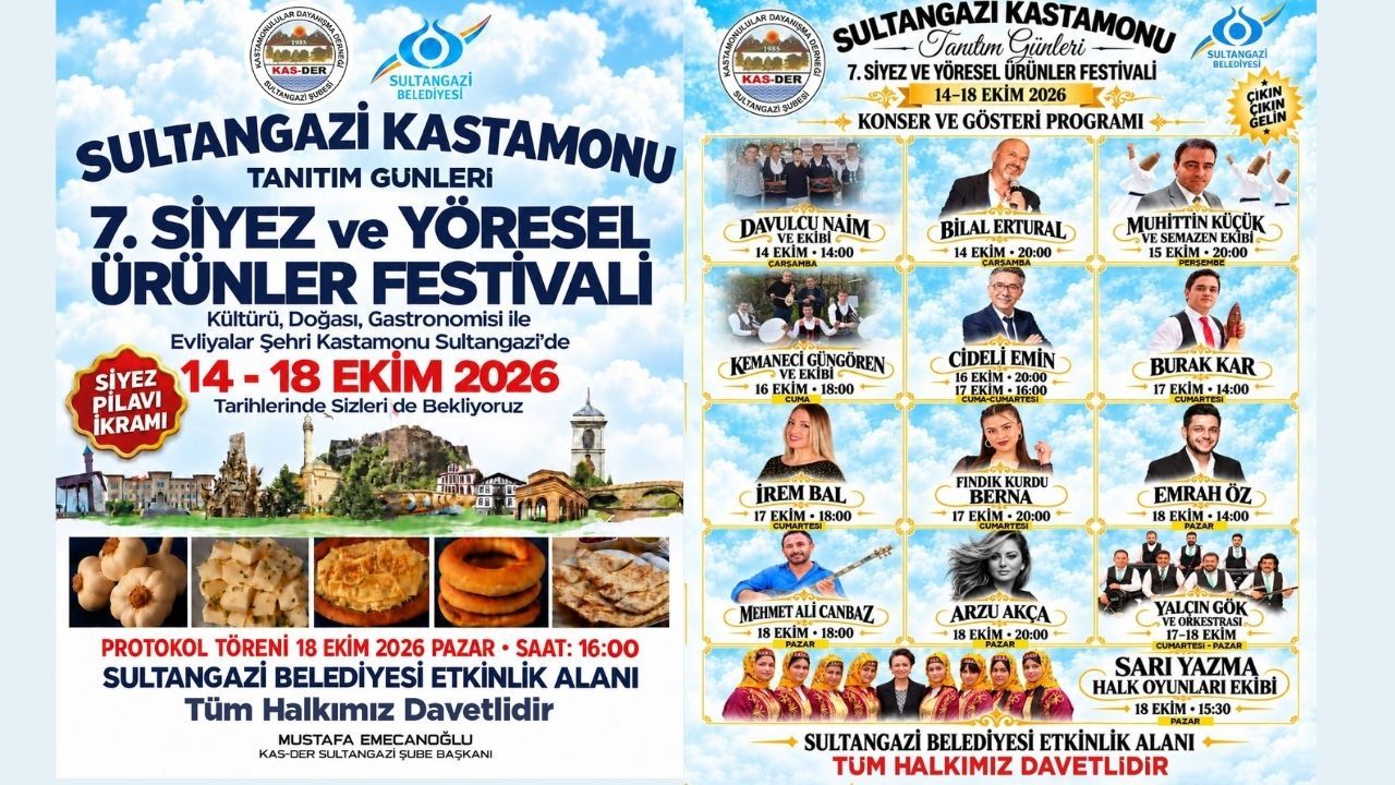 Kastamonu İstanbul'a Taşınıyor 5 Gün Sürecek Festival Başlıyor