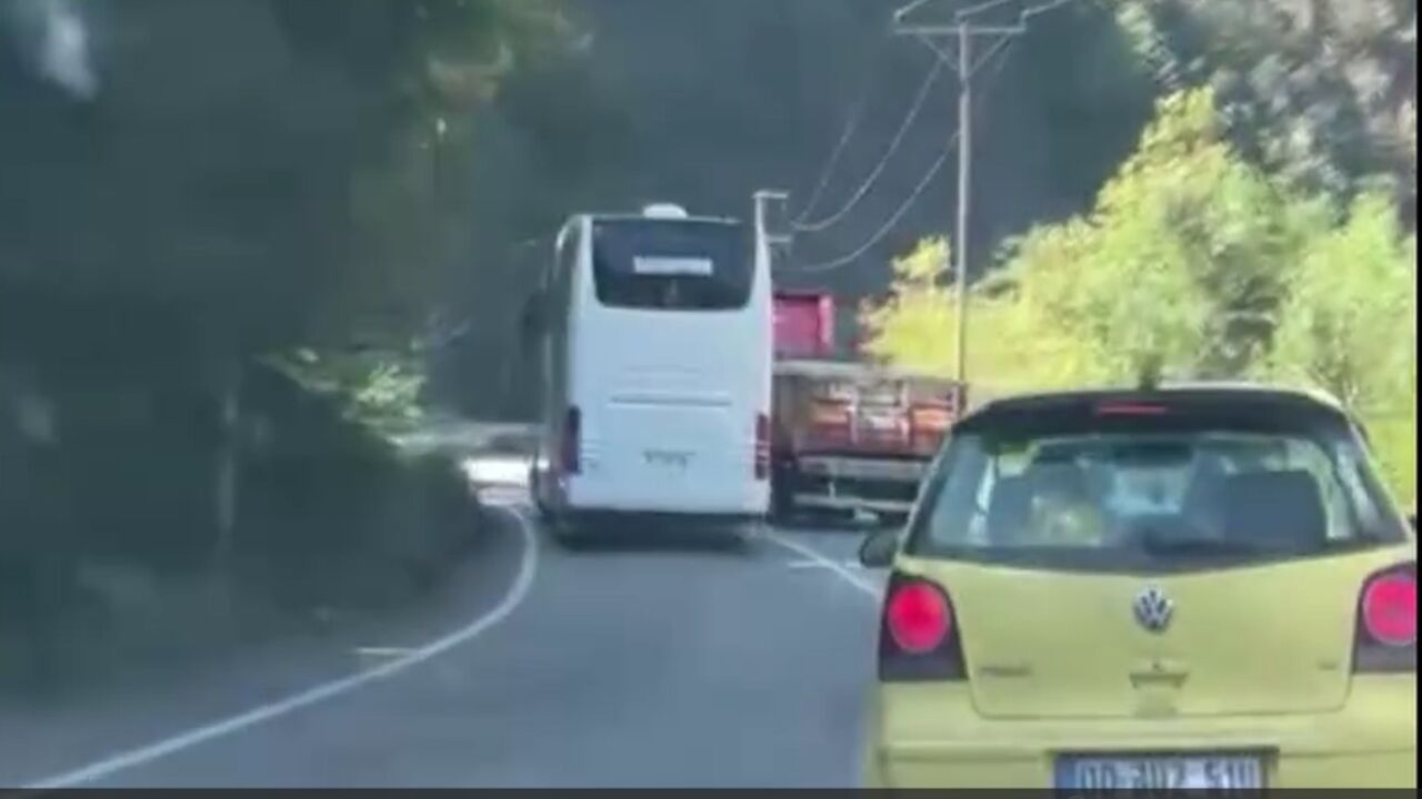 Kastamonu Otobüsü Hatalı Sollama (4)