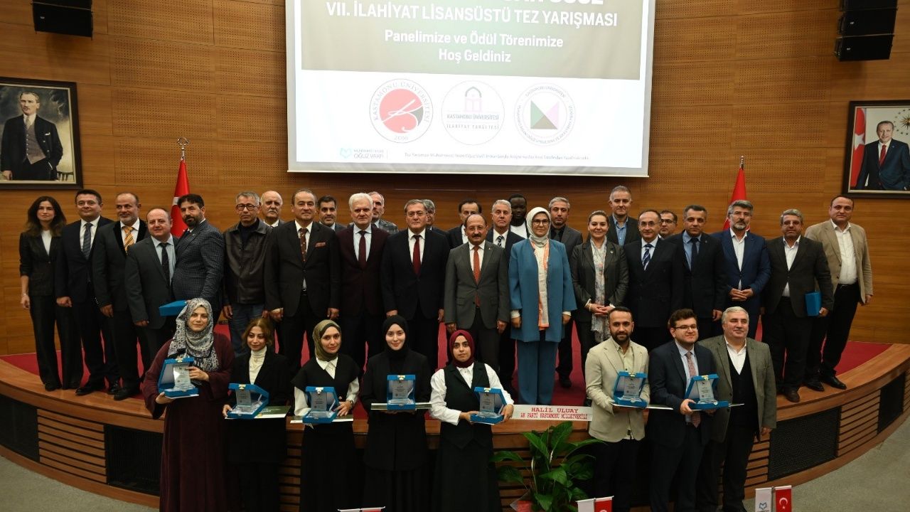 Kastamonu Üniversitesi’nde başarılı araştırmacılara ödül