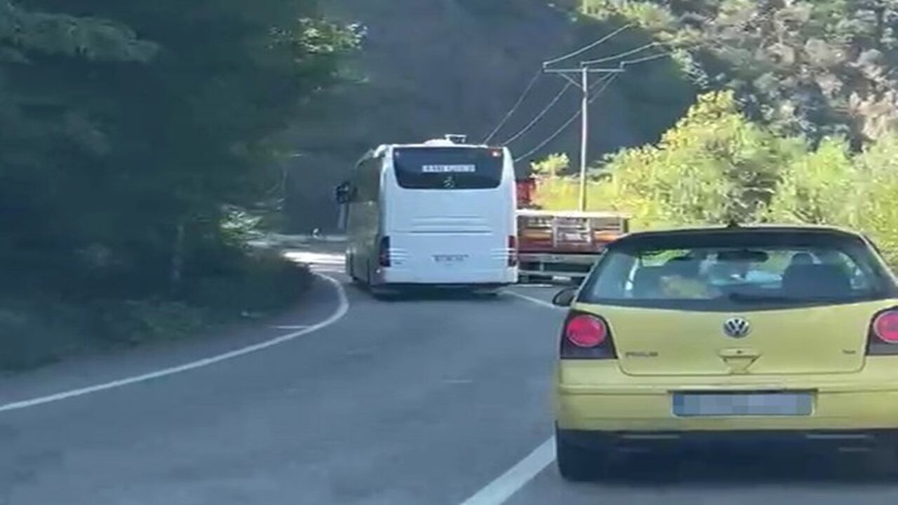Kastamonu Yolcu Otobüsü Cezasız Kalmadı (1)