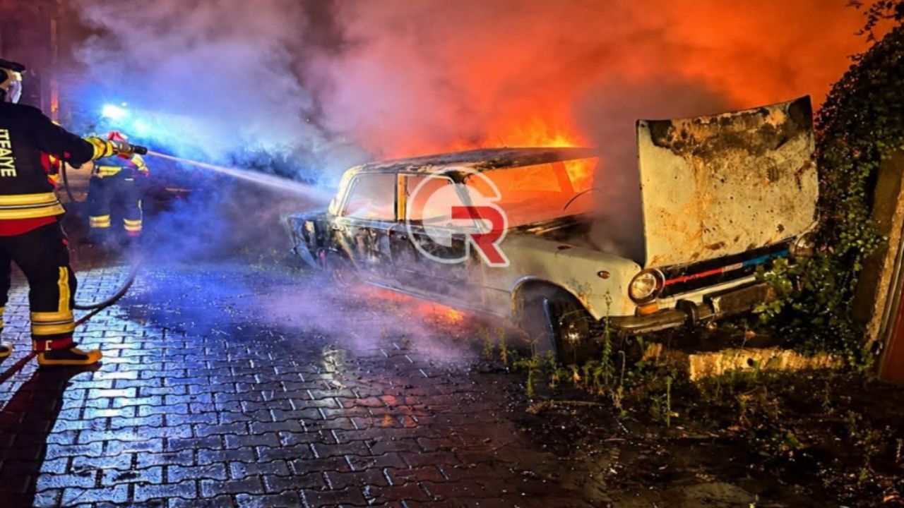 Kastamonu’da Sokak Ortasında Yangın Paniği!