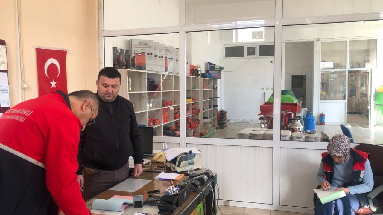 Kastamonu'da Tarımsal Ürün Satan Işletmeler Mercek Altında