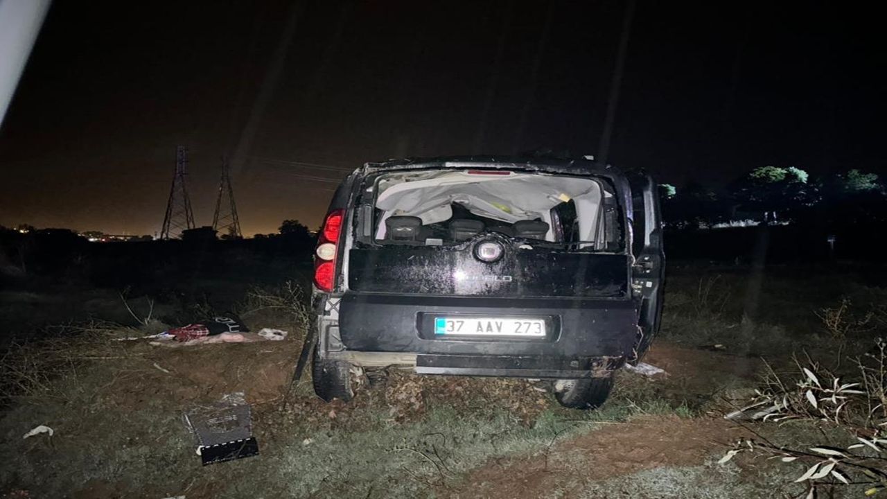 Kırıkkale’de Kaza Yaptı (1)