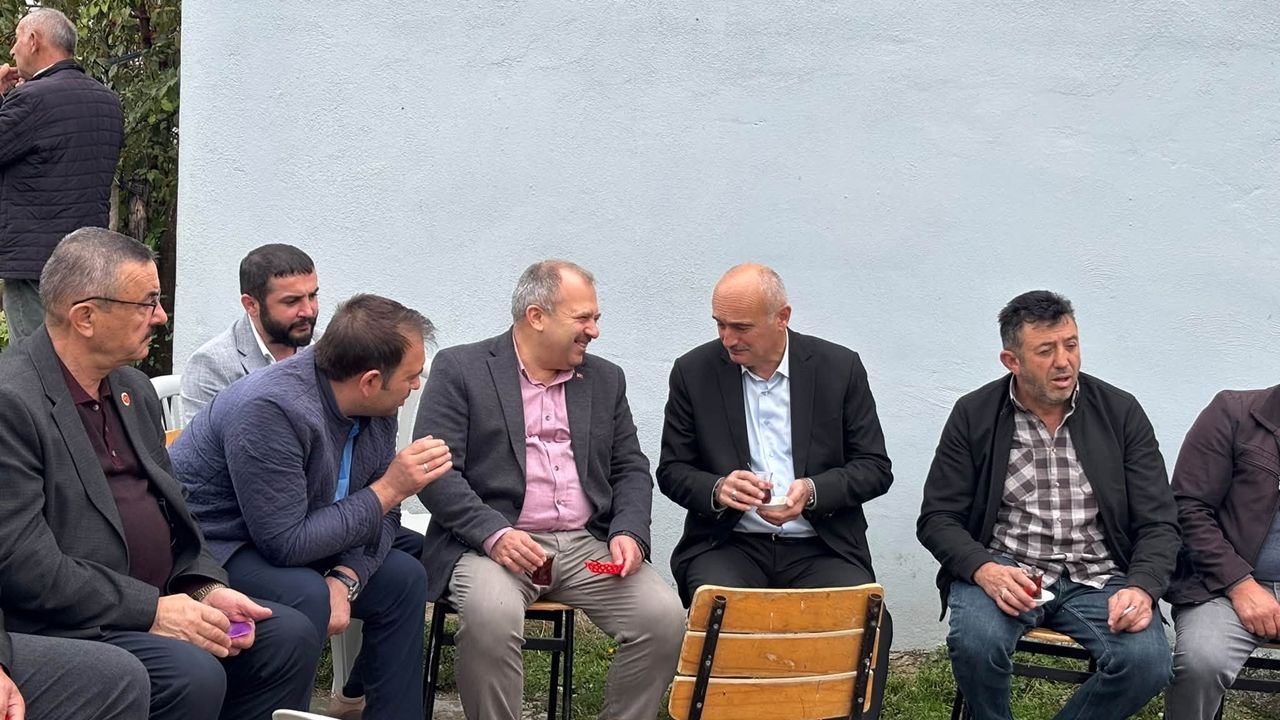 Kastamonu Milletvekili Halil Uluay, Taşköprü’de mevlit düğününe katıldı