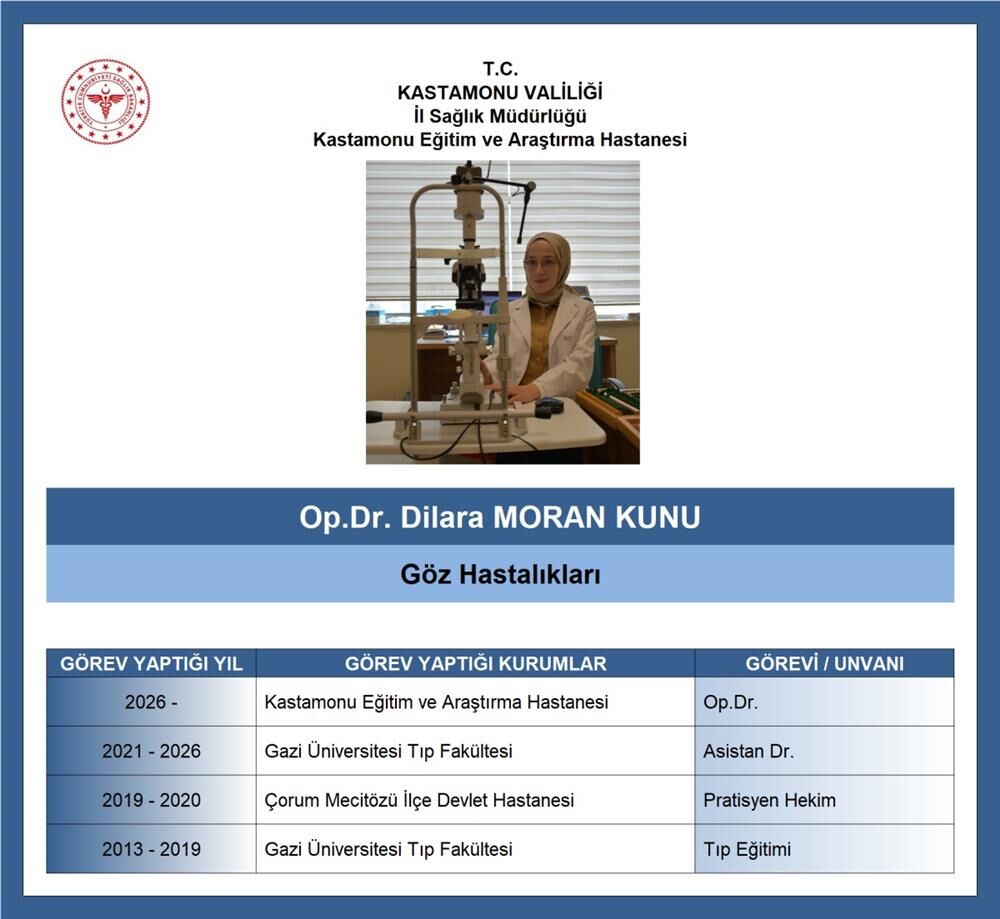 Opdr Dilara Moran Kunu