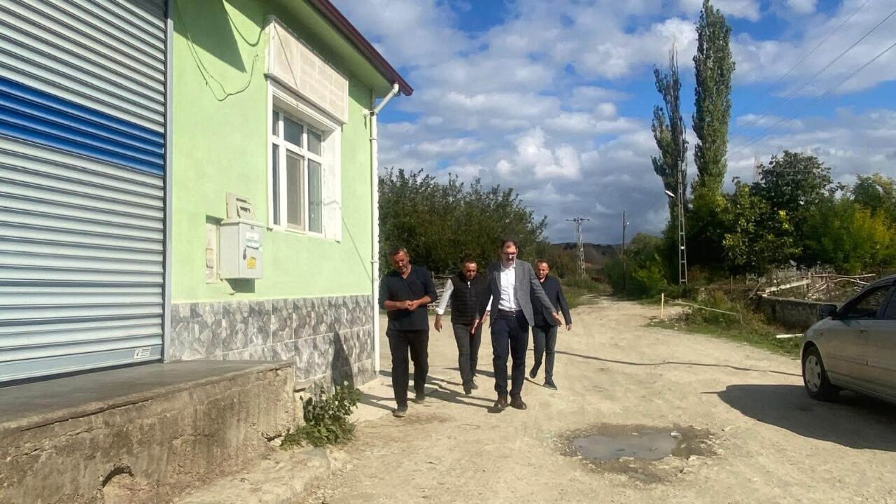 Taşköprü Kaymakamı Demirdağ'dan Süt Merkezi Incelemesi