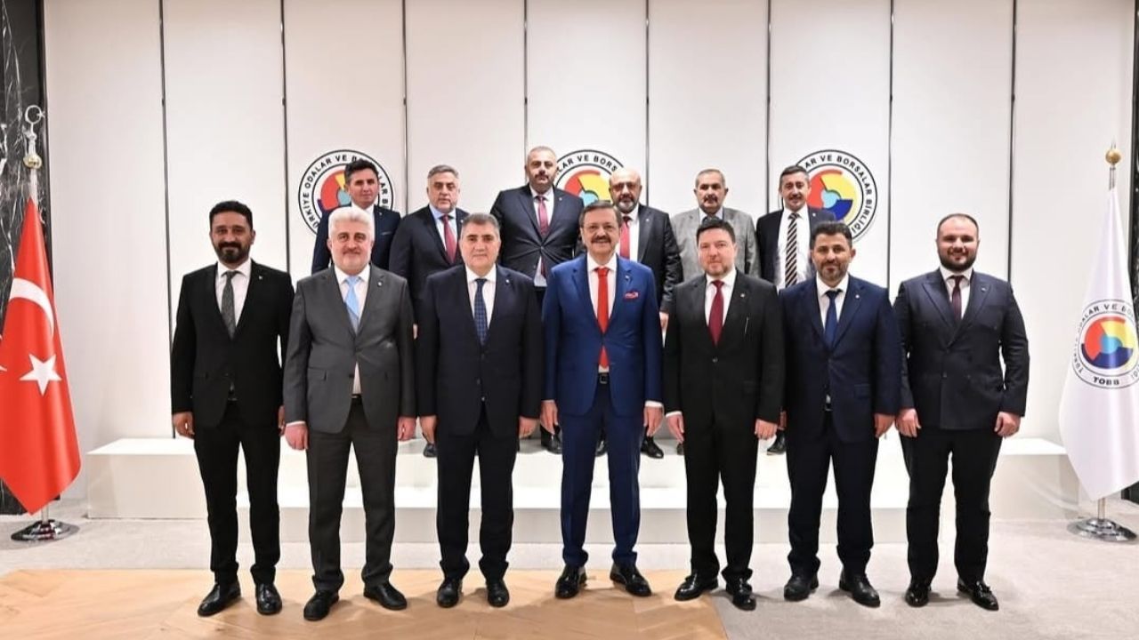 Taşköprü Tso'nun Yeni Yönetimi Hisarcıklıoğlu Ile Buluştu (1)