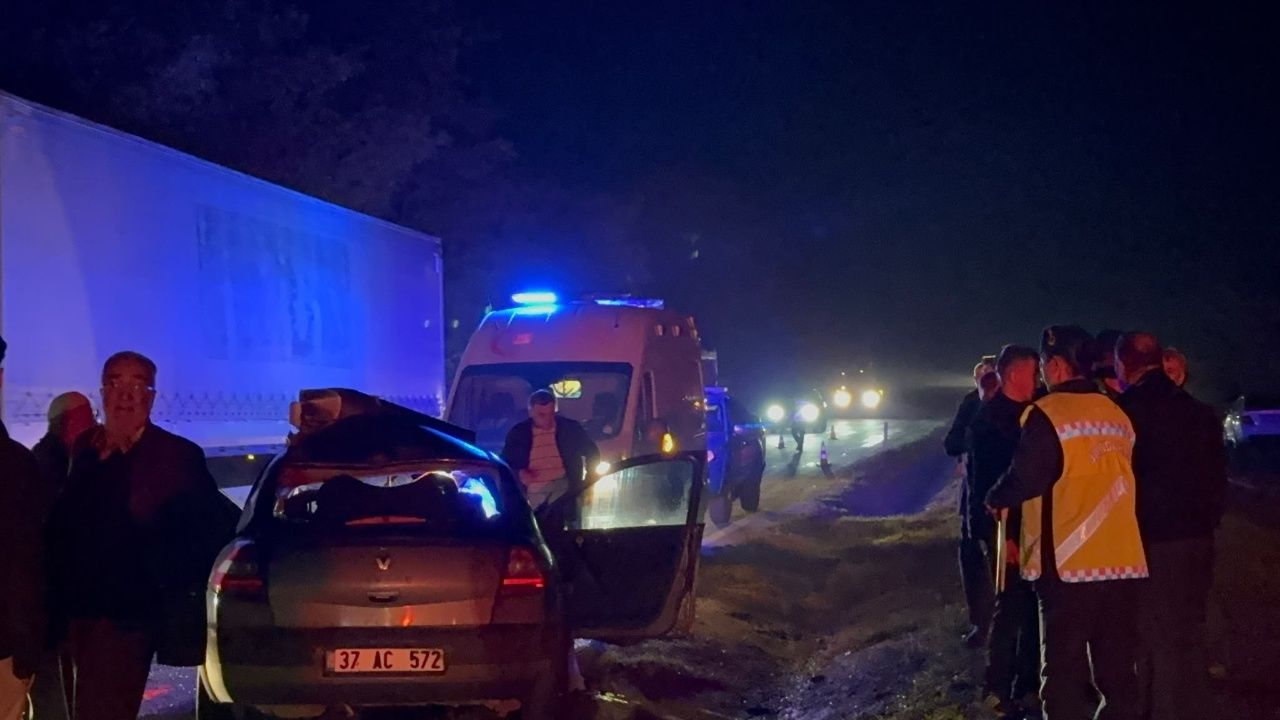 Taşköprü Yolunda Feci Kaza 1 Kişi Hayatını Kaybetti 1