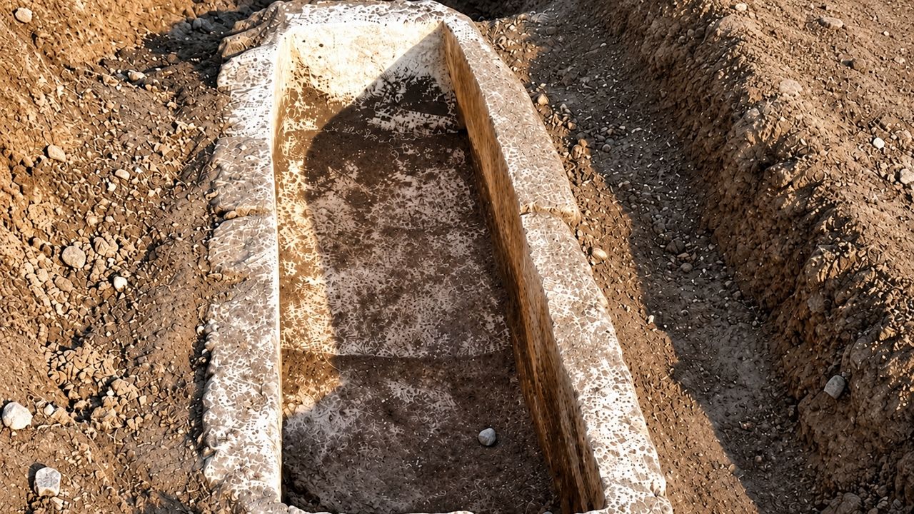 Taşköprü'de Lahit Bulundu Inceleme